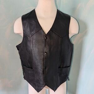 Leather King Vest